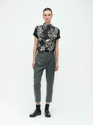 Valentine Trouser in Dark grey