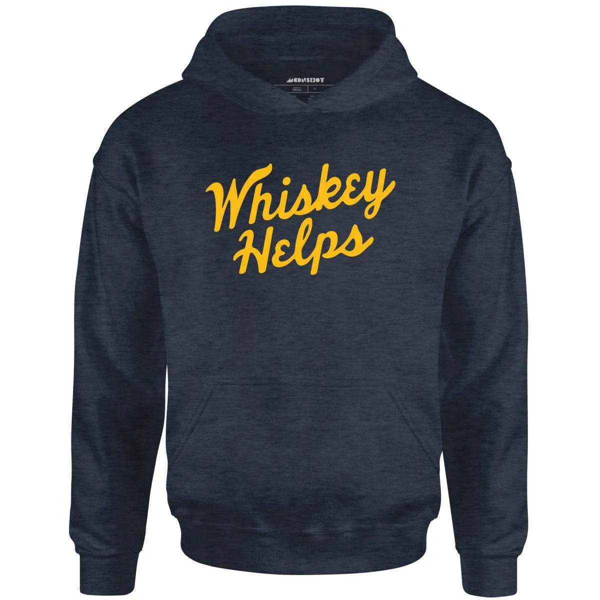 Whiskey Helps - Unisex Hoodie