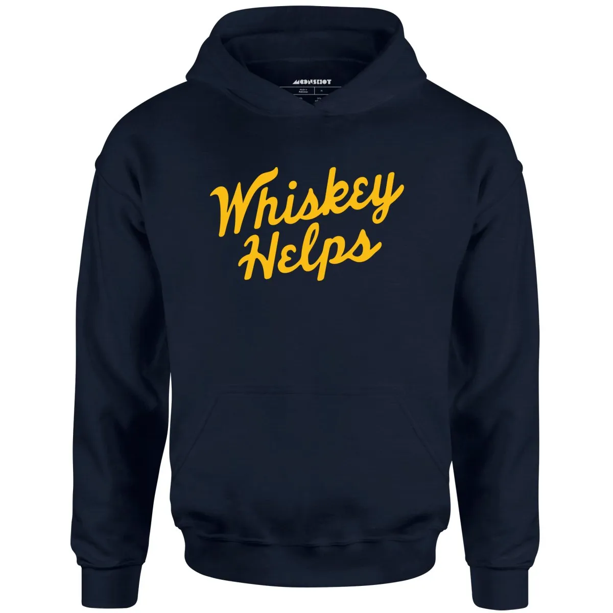 Whiskey Helps - Unisex Hoodie