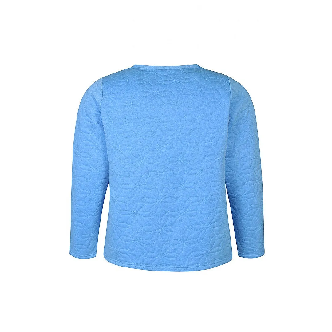 Zhenzi Reimer Soft Cardigan in Sky Blue